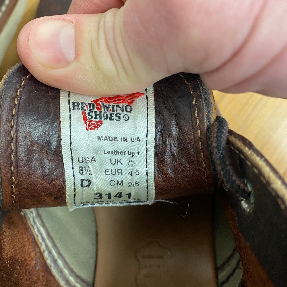 Red Wing Shoes 3141